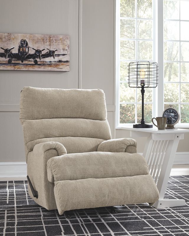 Signature Design by Ashley® Man Fort Dusk Manual Rocker Recliner-4