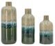 A & B Home Beige/Blue/Green Bliss Vase-0