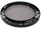 A & B Home 2-Piece Black/Gray Round Decorative Tray Set-1
