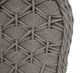 Sunset West Marbella Stone Gray Aluminum/Olefin Rope Outdoor Sofa with Echo Ash Cushion-4