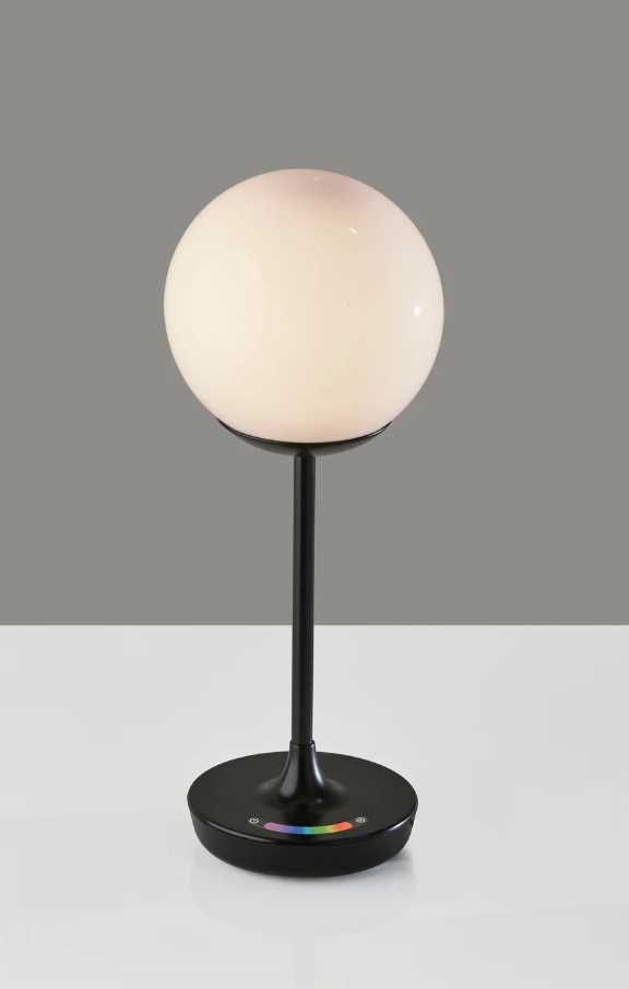 Adesso® Millie Black LED Table Lamp-1