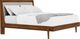 Riverside Furniture Elsie Classic Walnut King Upholstered Platform Bed-0
