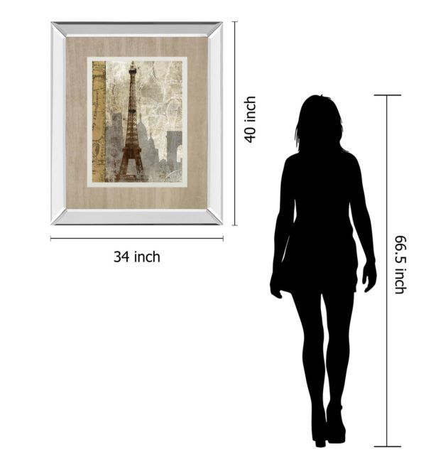 Classy Art April in Paris by Mallett, K Wall Art-3