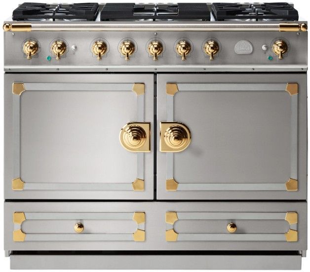 La Cornue CornuFe 110 43" Stainless Steel Pro Style Dual Fuel Range-0