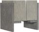 Bernhardt Foundations Dark Shale/Light Shale Side Table with Storage-0