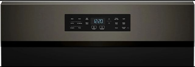 Whirlpool® 30" Black Stainless Steel Freestanding Gas Range with Air Cooking Technology-3