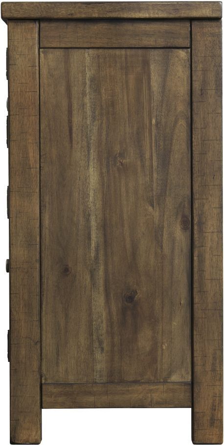 Signature Design by Ashley® Moriville Grayish Brown Dining Room Server-2