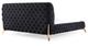 VIG Furniture Modrest Legend Black Velvet/Rosegold Queen Panel Bed-2