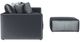 Jackson Furniture Remington 4-Piece Slate Small Spaced Sectional with Ottoman-2