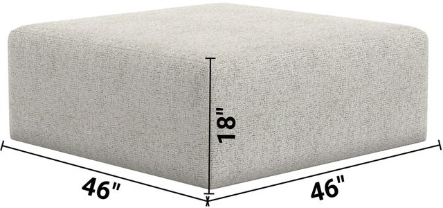 Jackson Furniture Tori Birch 46" Ottoman-2