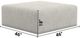 Jackson Furniture Tori Birch 46" Ottoman-3