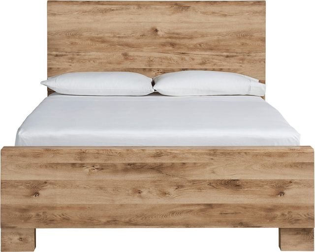 Signature Design by Ashley® Hyanna Tan Queen Panel Headboard-2