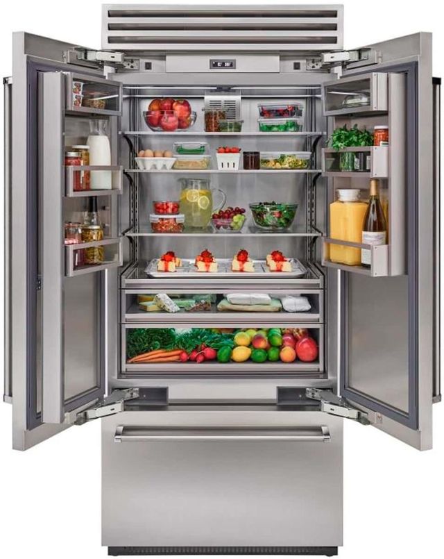 BlueStar® 36" 22.2 Cu. Ft. Color Match Built-In French Door Refrigerator-1