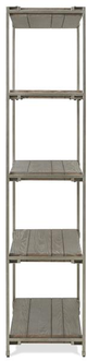 Riverside Furniture Wander Aged Graphite Etagere-1