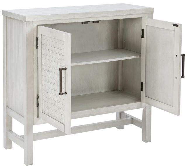 Powell® Dixon Pebble Gray Accent Cabinet-2