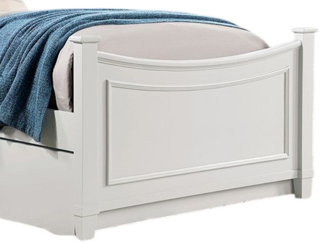 Furniture of America® Lycoris White Twin Poster Bed-3