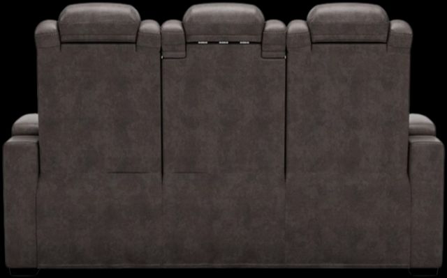 Signature Design by Ashley® HyllMont Gray Power Reclining Sofa-3
