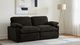 Coaster® Collins Chocolate Brown Modular Power Loveseat-2