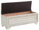 Pulaski™ Camila Cream Storage Bench-2