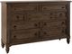 Liberty Furniture Americana Farmhouse 4-Piece Black/Dusty Taupe Queen Bedroom Set-5