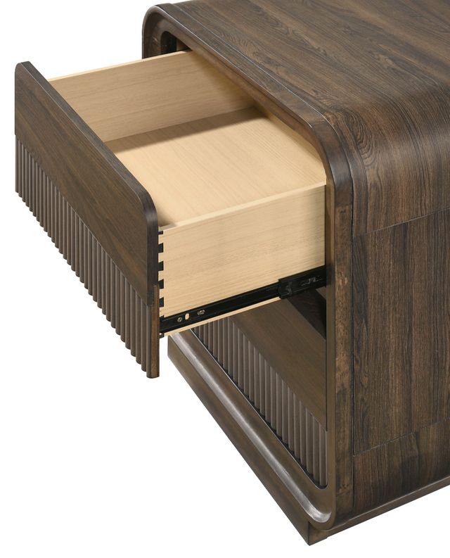 Crown Mark Kinkaid Brown Nightstand-3