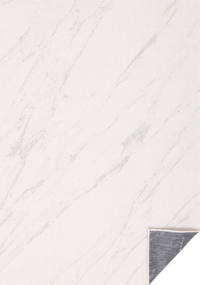 Kalora Interiors Bristol Cream/Grey 5'x8' Style 3 Indoor/Outdoor Area Rug-0