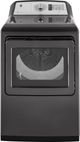 GE® Front Load Gas Dryer-Diamond Gray-0
