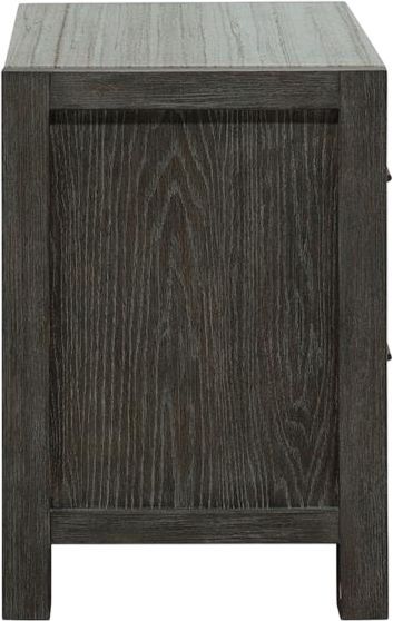 Magnussen Home® Plum Creek Ravenwood Black Drawer Nightstand-3