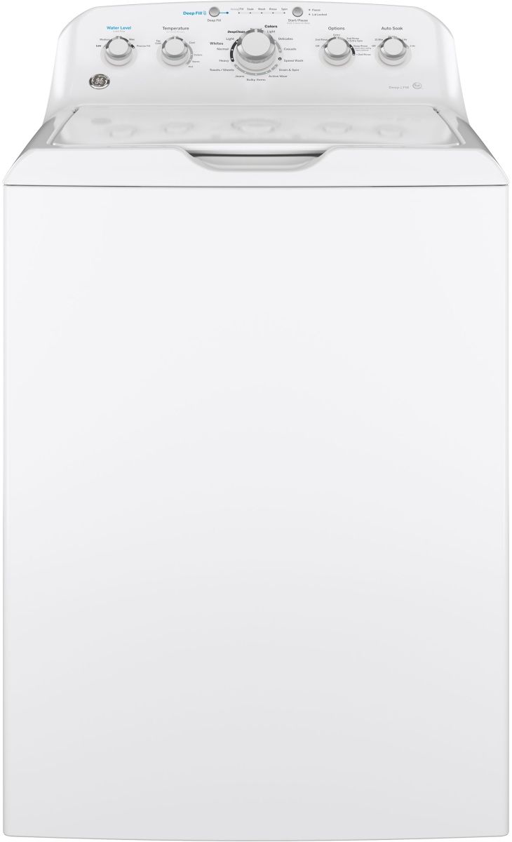 GE® 4.5 Cu. Ft. White Top Load Washer