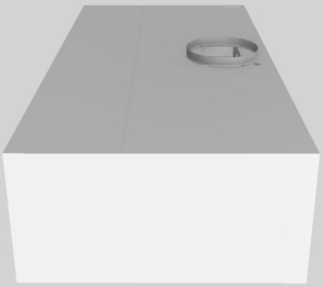 Vent-A-Hood® 48" White Wall Mounted Range Hood-1