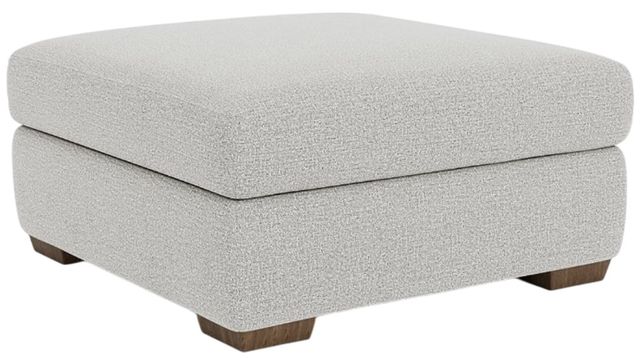 Flexsteel® Collins Glacier Square Cocktail Ottoman-0