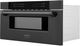 ZLINE 1.2 cu. ft. Black Stainless Steel Built-in Microwave Drawer -2