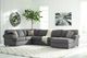 Signature Design by Ashley® Jayceon 3-Piece Steel Right-Arm Facing Sectional and Chaise-4