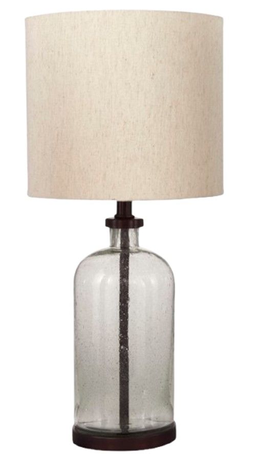 Signature Design by Ashley® Bandile Bronze/Clear Table Lamp-0