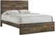 Elements International Bailey 4-Piece Warm Walnut Youth King Panel Bedroom Set-2