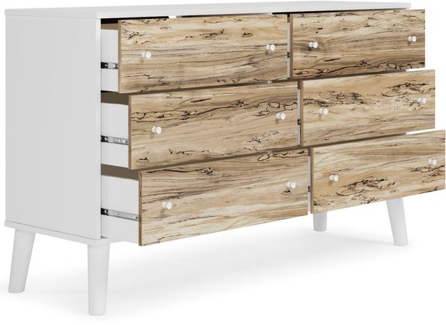 Signature Design by Ashley® Piperton Two-tone Brown/White Dresser-3