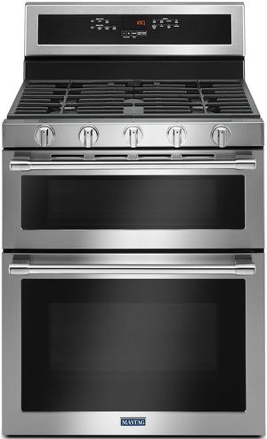 Maytag 30 in. Freestanding Gas Double Oven Range