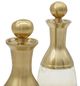 A & B Home Gold Lidded Bottle -3