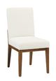 Artisan & Post by Vaughan-Bassett Crafted Cherry by Ben & Erin Napier White/Medium Cherry Upholstered Side Chair -0