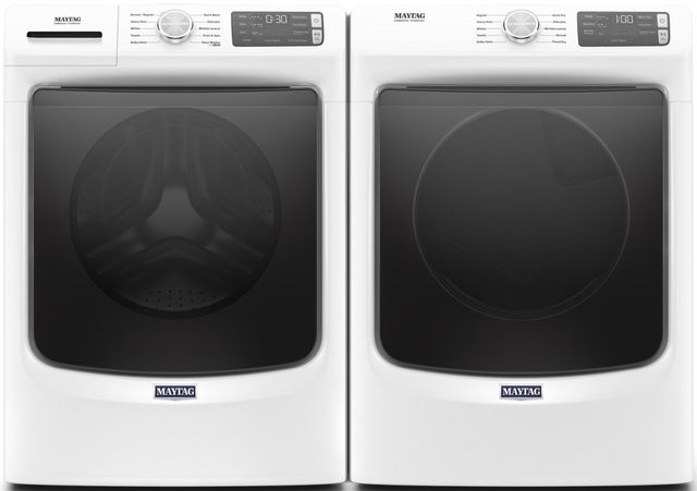 Maytag® 4.5 Cu. Ft. White Front Load Washer-6