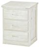 Crate Designs™ Furniture Cloud 30" Tall Nightstand with Lacquer Finish Top Only-0