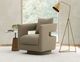 Emerald Home Jude Tan Swivel Chair-1