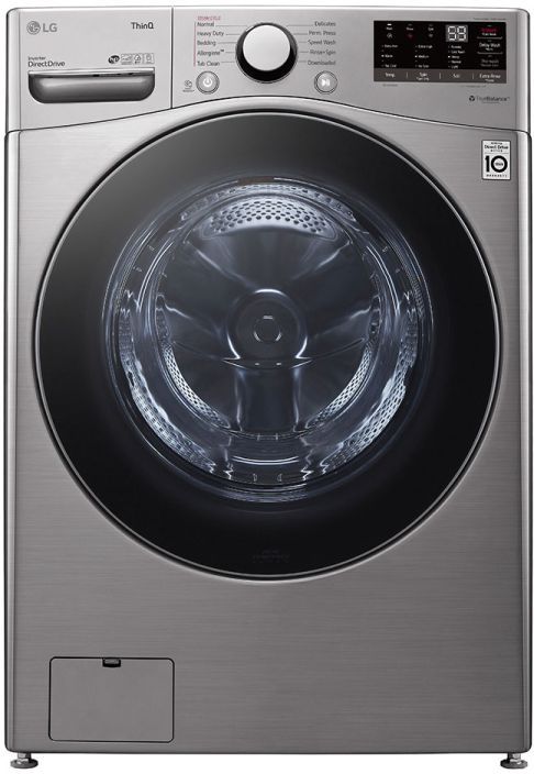 LG 4.5 Cu. Ft. Graphite Steel Front Load Washer-0