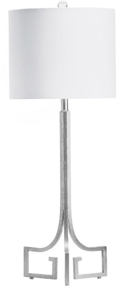 Crestview Collection Lux Silver Table Lamp-0