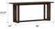 Emerald Home Ronan Brown Gathering Bench-2