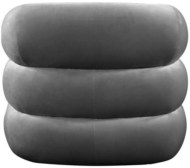 Meridian Furniture Roxbury Grey Velvet Accent Chair-3