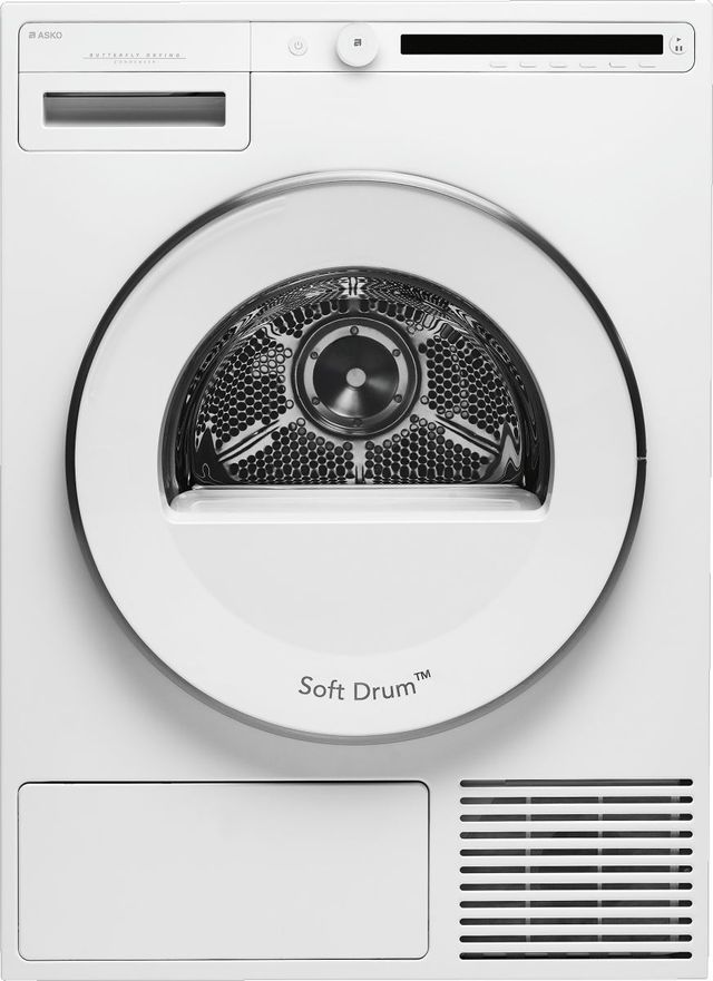 ASKO Classic 4.1 Cu. Ft. White Front Load Electric Condenser Dryer