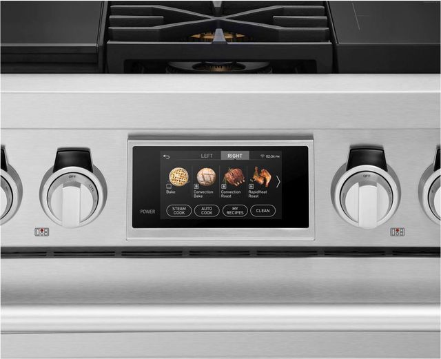 Signature Kitchen Suite 36" Stainless Steel Pro Style Dual Fuel Natural Gas Range-7