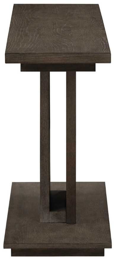 Liberty Furniture Aspen Sky Weathered Saddle Brown Sofa Table-3