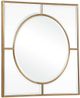 Uttermost® Stanford Brushed Gold Square Mirror-4